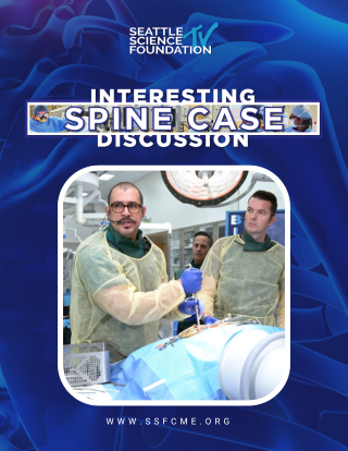 SSF Interesting Spine Case Discussion Series 2024 Banner